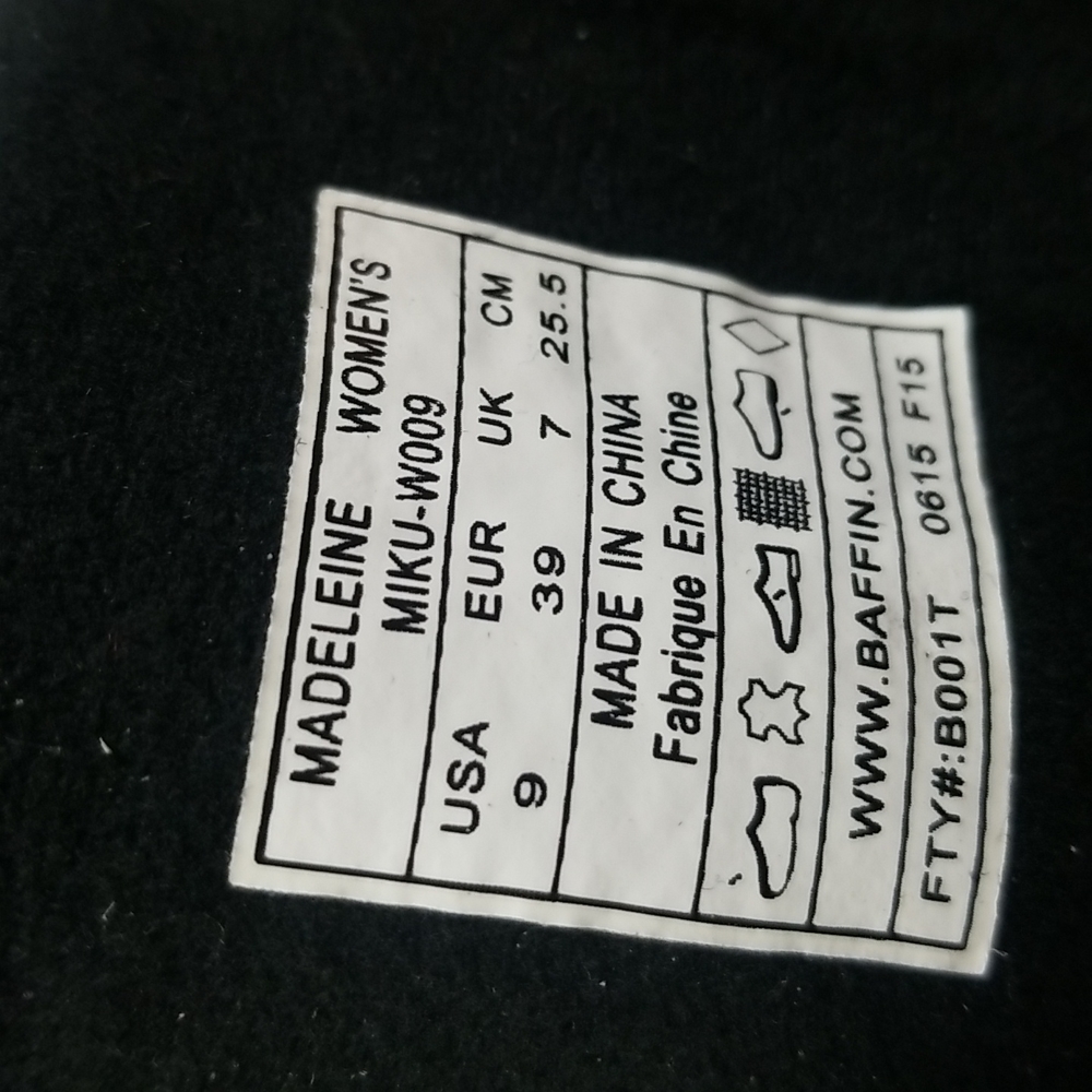 Baffin Black Winter & Rain Boots - Picture 7 of 7